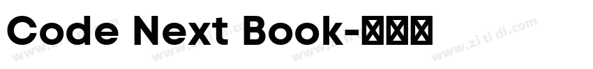 Code Next Book字体转换